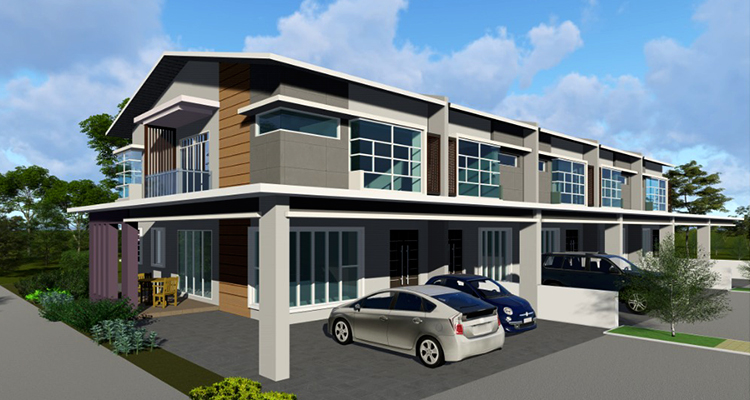Proposed Double Storey Terrace House @ Depo Link | Sinar Mekar